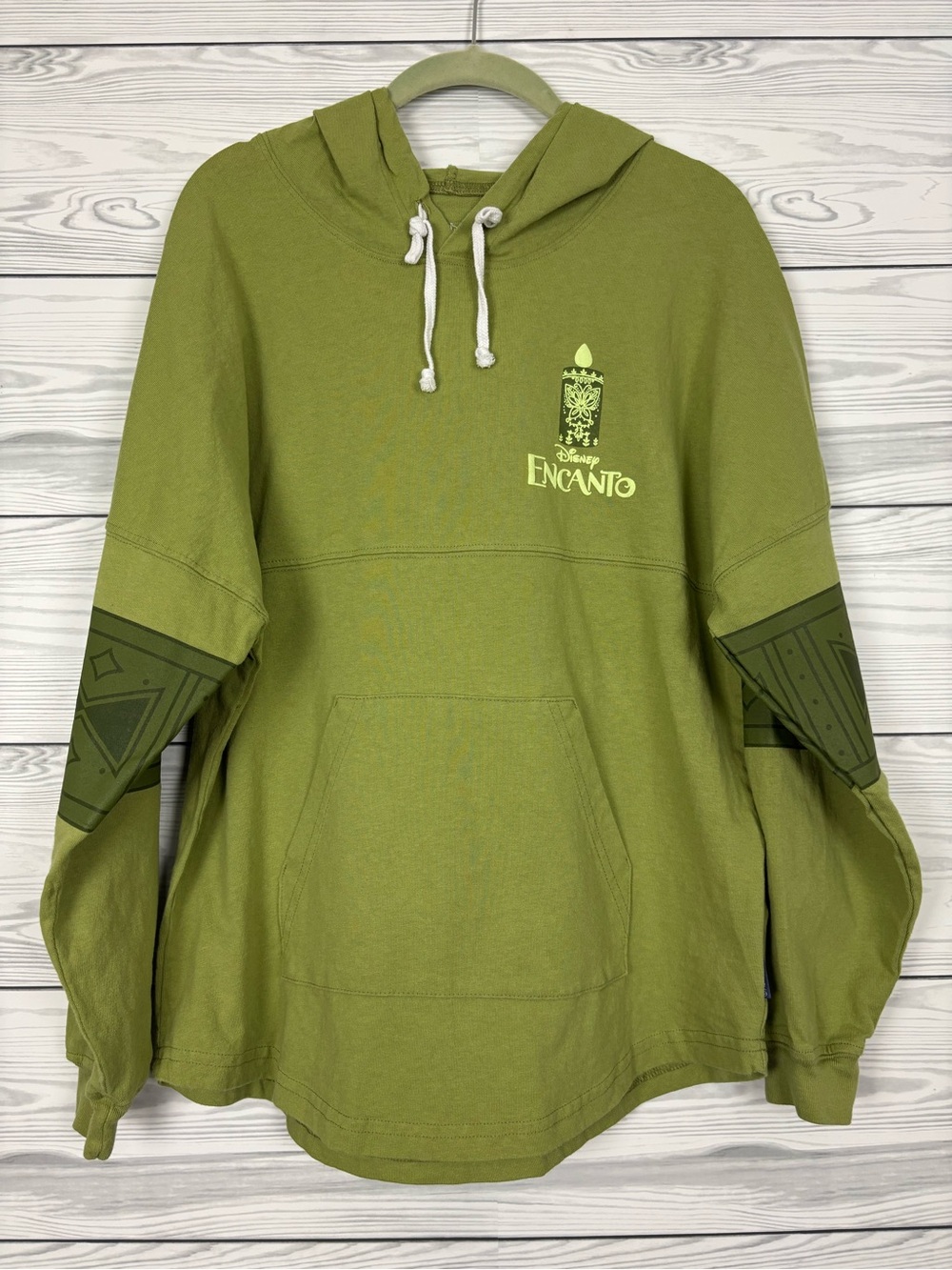 Disney Encanto green hooded spirit jersey size small - Picture 2 of 12